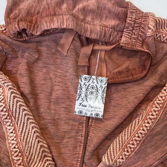 NWT. Free People - Mountain High Cable Hoodie - Picture 13 of 16